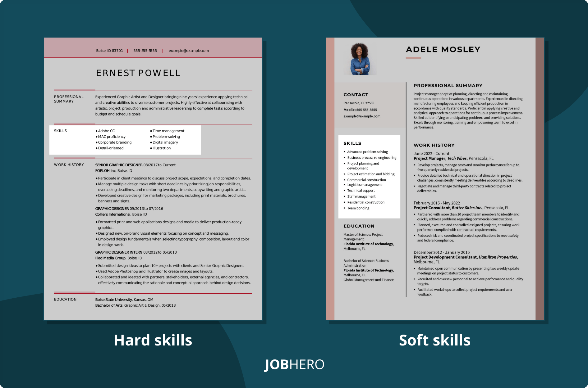 Hard skill and soft skill