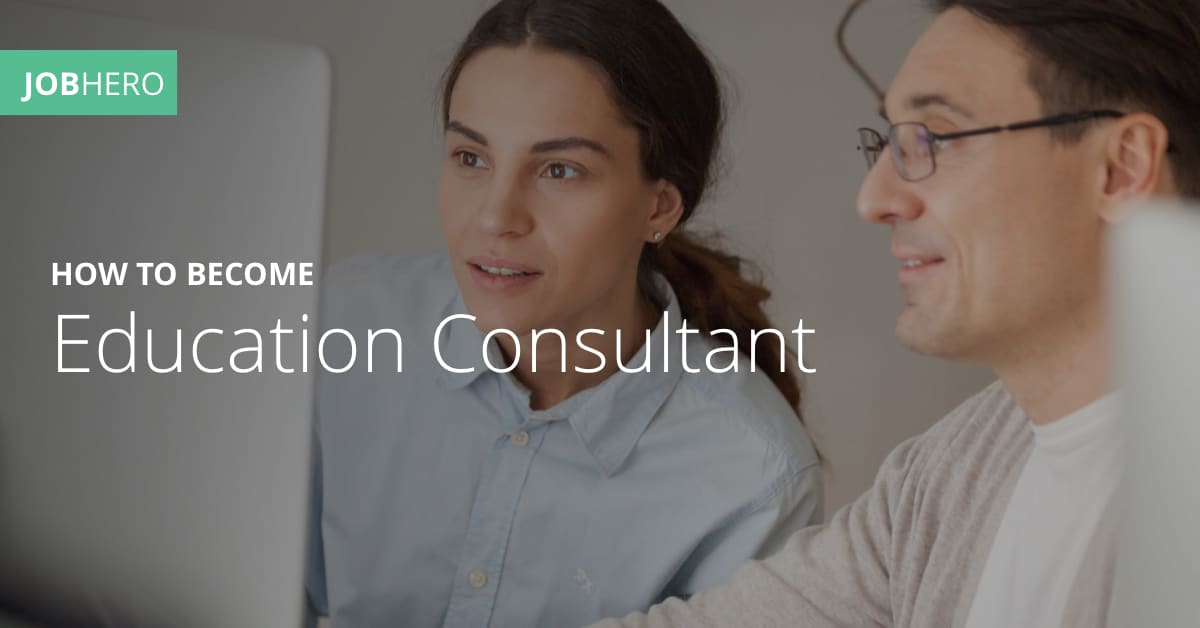 jobs as education consultant