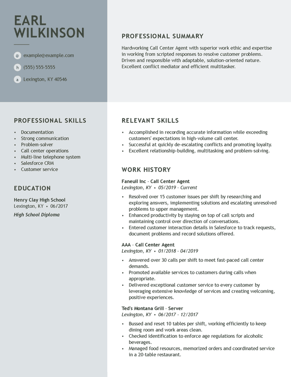 chronological or hybrid resume format