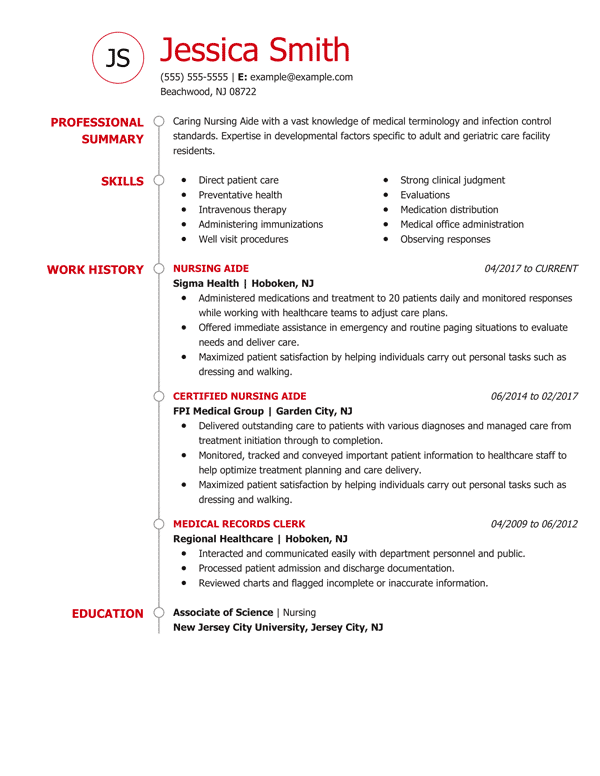 functional hybrid resume