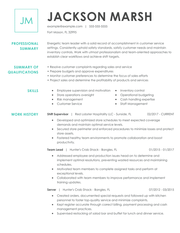 chronological or hybrid resume format