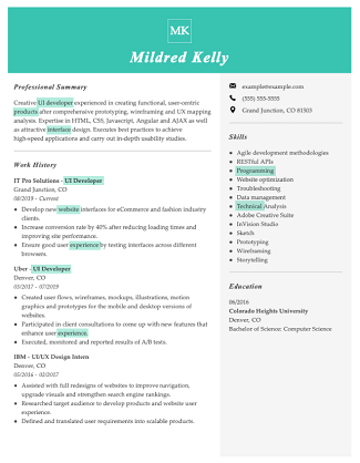 ats compliant resume