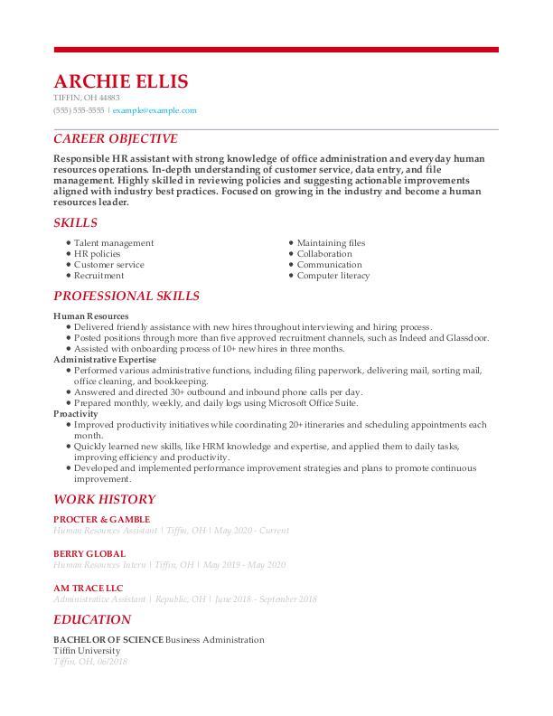 Human-resources-resume
