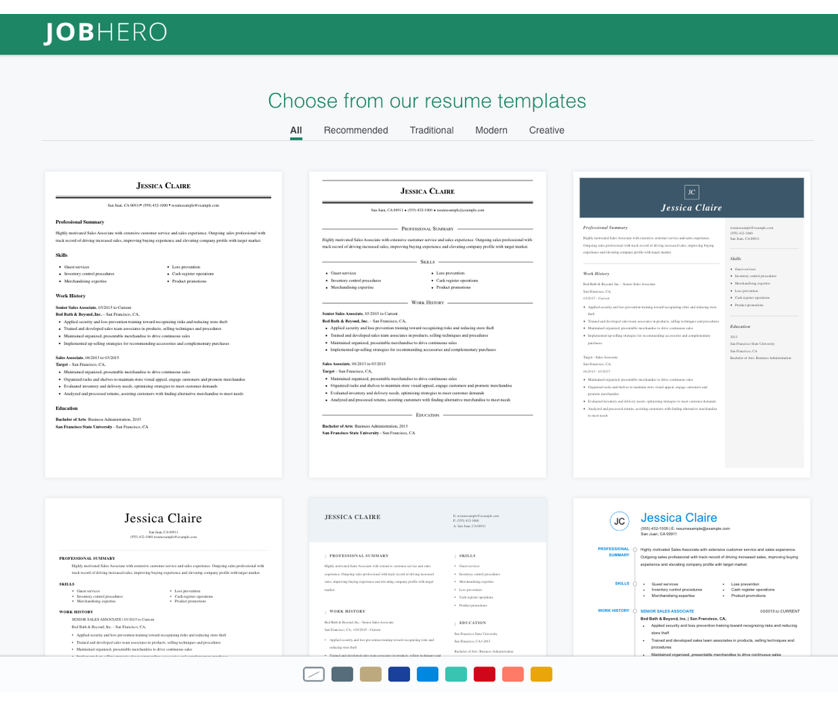 How to Use Professional Templates in Our Builder professional template