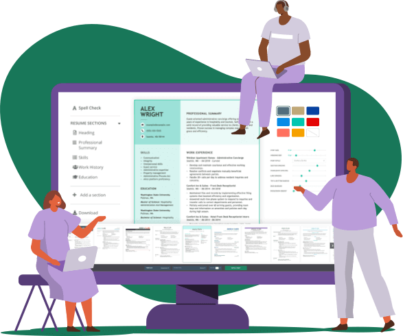 resume builder hero banner image