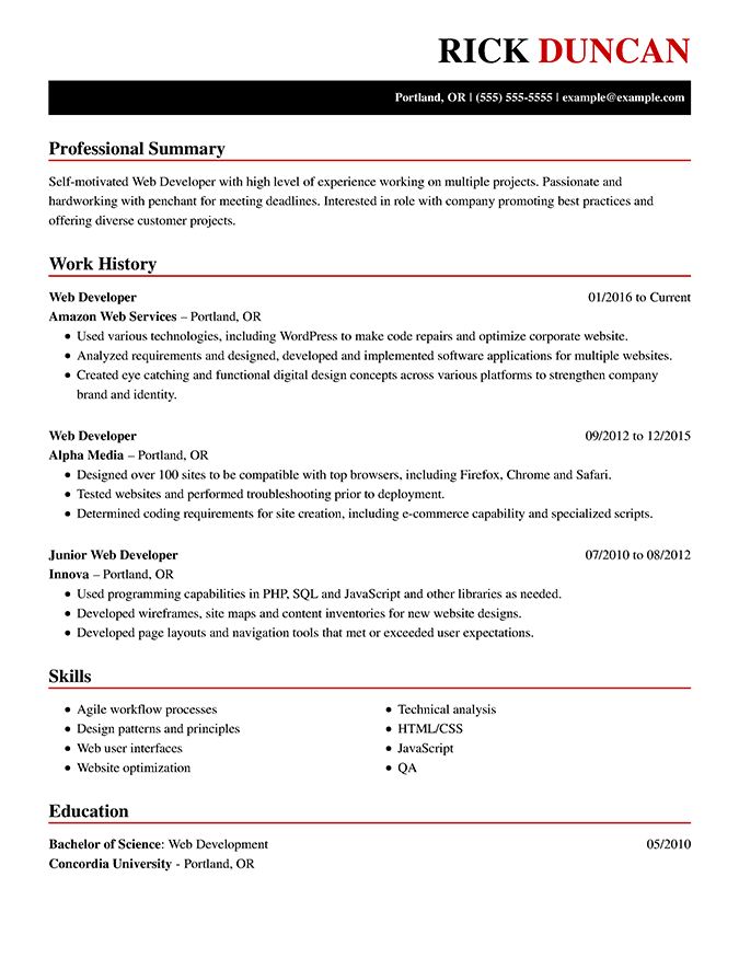 The Best Resume Templates For 2020 Customize Download