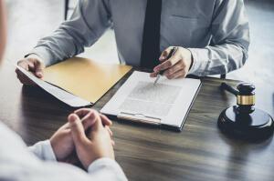 best sample application letter for job law