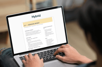 Hybrid Resume