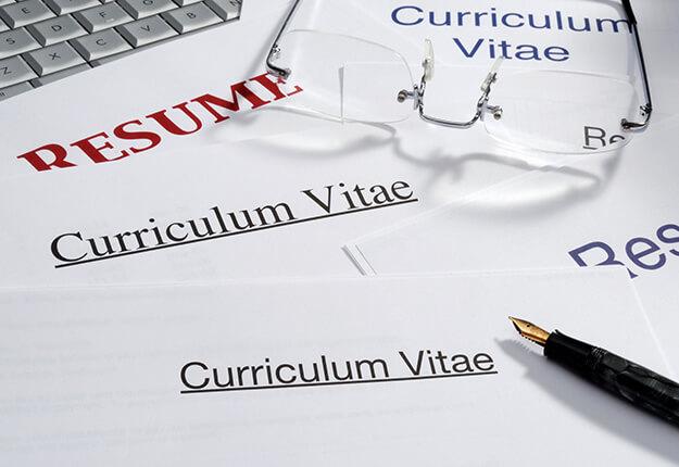 Printetd resumes with different fonts
