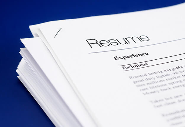 Resume experience section